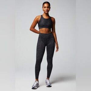 Fabletics PowerHold 2-Piece Set: High-Waisted Leggings & Cross-Back Sports Bra